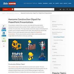 Awesome Construction Clipart For PowerPoint Presentations