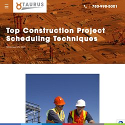 Top Construction Project Scheduling Techniques