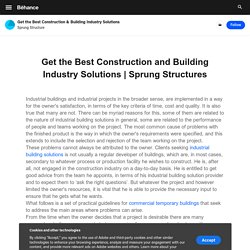 Get the Best Construction and Building Industry Solutions