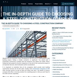 The In-depth Guide to Choosing a Steel Construction Company - Pavilion Structures.