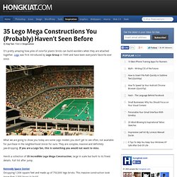 35 Lego Mega Constructions You (Probably) Haven’t Seen Before