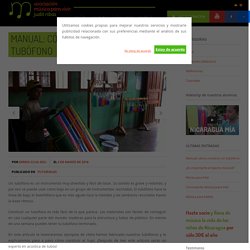 Manual: cómo construir un tubófono - Asociación Música para Vivir Judit Ribas