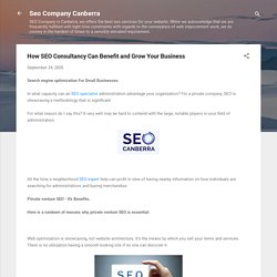 How SEO Consultancy Can Benefit and Grow Your Business