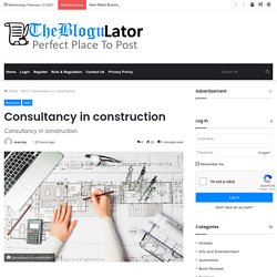 Consultancy in construction
