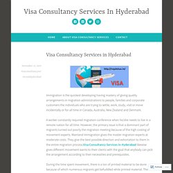 Visa Consultancy Services in Hyderabad