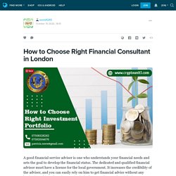 How to Choose the Right Investment Portfolio in London