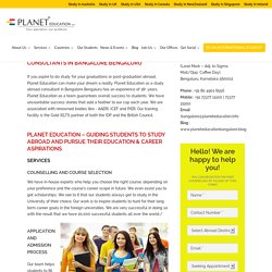 The Best Foreign Education Consultancy in Bengaluru