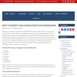 Best Student Visa Consultants In Chandigarh