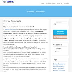 Finance Consultants – IndusGuru Resources