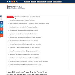 How Education Consultants Save You from Choosing the Wrong University?