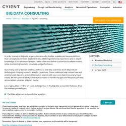 Big Data Consulting & Analytics Services