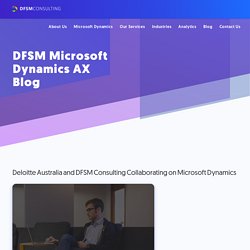 Deloitte Australia and DFSM Consulting Collaborating on MS