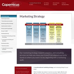 Marketing strategy consulting services from Copernicus.