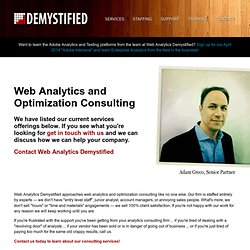Video Featuring the Web Analytics Demystified Senior Partners