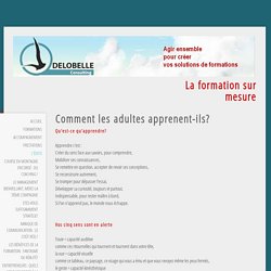 Apprendre à apprendre - Delobelle consulting - Formations sur Mesure - Vincennes