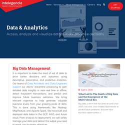 Data Analytics Consulting Services & Solution