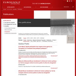 EUROGROUP CONSULTING - Publications