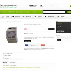 Eco-Devices Téléinfo, suivi conso. - GCE Electronics