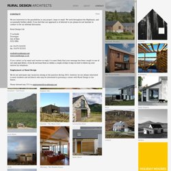 NTACT - Rural Design Architects - Isle of Skye and the Highlands and Islands