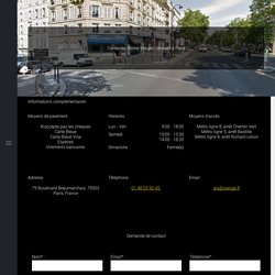 Contact Atelier Images Services à Paris (75)