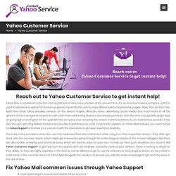 Contact Yahoo Customer Service & Support Number