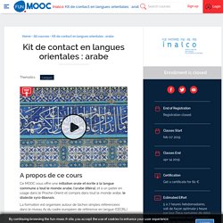 INALCO - Mooc langue arabe