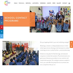 School contact programs organizers in Delhi, India