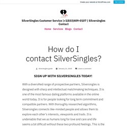 How do I contact SilverSingles? – SilverSingles Customer Service