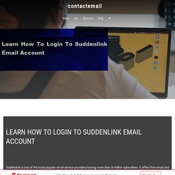 Learn How To Login To Suddenlink Email Account