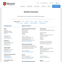 Contacts - Qualys, Inc.