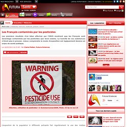 Les Français contaminés par les pesticides