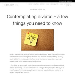 Contemplating Divorce: Do This Things Before Proceeding
