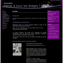 Danse à tous les étages - Danse contemporaine et hip-hop - Rennes et Brest - Actualités
