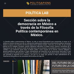 Filosofía política contemporánea en México