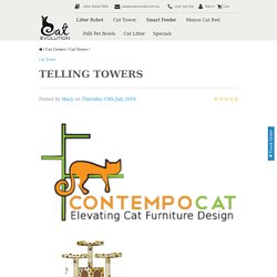 Contemporary Cat Towers