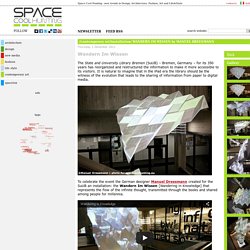 Space Cool Hunting - //contemporary art/installation/ WANDERN IM WISSEN by MANUEL DREESMANN