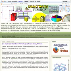 Los mejores contenidos multimedia para Matemáticas_Primaria