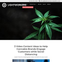 Video Content Ideas Cannabis Brands can Use to Create Content