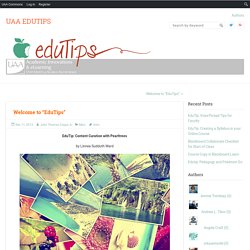 EduTip: Content Curation with Pearltrees – UAA EduTips