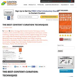 The Best Content Curation Techniques