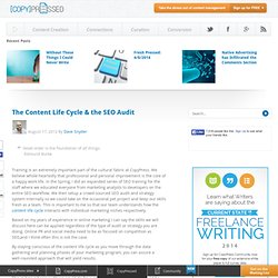 The Content Life Cycle & the SEO Audit