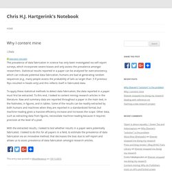 Chris H.J. Hartgerink's Notebook