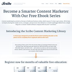 The Scribe Content Marketing Library