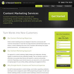 Content Marketing Agency, Online Content Marketing Services