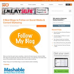 9 Best Blogs to Follow on Social Media & Content Marketing - Simplify360