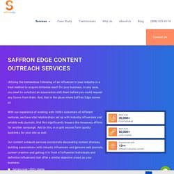 Content Outreach Services - Blogger Outreach Service Agency