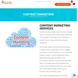 Content Writing Services In Kolkata-Hindusthan Online