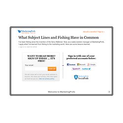What Subject Lines and Fishing Have in Common