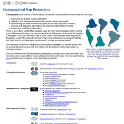 Map Projections: Contents