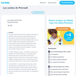 Les contes de Perrault - 6e - Profil d'œuvre Français